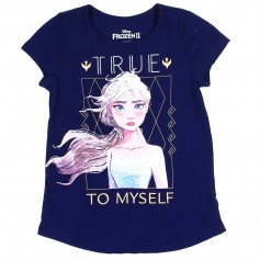 Disney Frozen 2 Elsa True To Myself Girls Shirt Space City Kids Clothing Store Conroe Texas