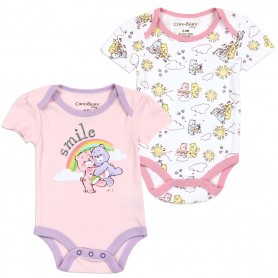 Care Bears Smile Baby Girls 2 Piece Onesie Set Space City Kids Clothing Conroe Texas