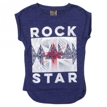 Classic rock Band Def Leppard Rock Star Girls Shirt Space City Kids Clothing Conroe Texas