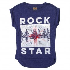 Classic rock Band Def Leppard Rock Star Girls Shirt Space City Kids Clothing Conroe Texas