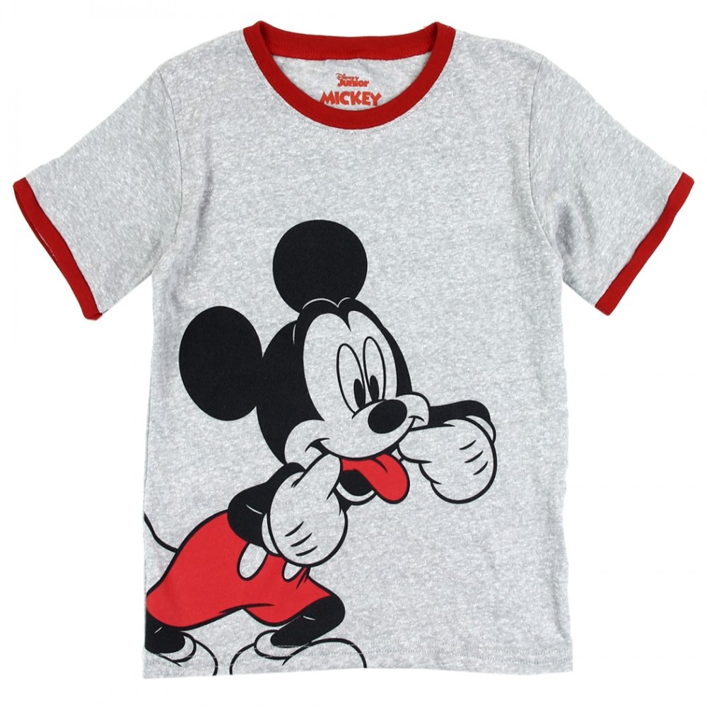 Disney Mickey Mouse Funny Face Boys Toddler Shirt Space City Kids