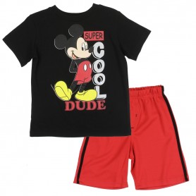 Disney Mickey Mouse Super Cool Dude Boys Mesh Short Set Space City Kids Clothing Store