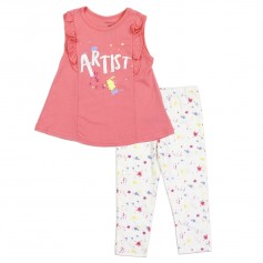 Bloomin Baby Artist Baby Girls Pants Set Space City Kids Clothing Store