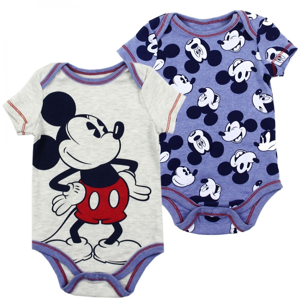 12 Months Official Licensed Disney Baby Mickey Mouse Shirt & Shorts Set Newborn 