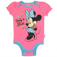 Disney Minnie Mouse Ready To Shine Baby Girls Onesie Space City Kids Clothing Store
