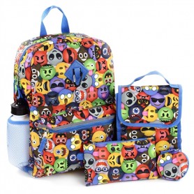 Reboot Emoji Backpack 6 Piece Set Space City Kids Clothing Store