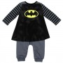 DC Comics Batman Baby Boys Coverall With Cape Space City Kids Clothing