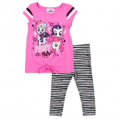Pony Pals My Little Pony Toddler Girls Leggings Set Free Shipping Space City Kids Clothing Store