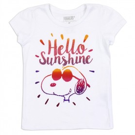 Peanuts Snoopy Hello Sunshine Toddler Girls Shirt Space City Kids Clothing Store