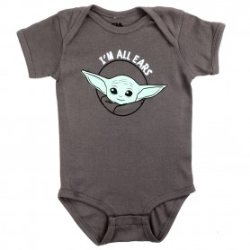 Star Wars Baby Yoda I Am Ears Baby Boys Onesie