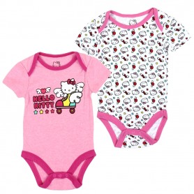 Hello Kitty Riding In A Roller Skate Baby Onesie Space City Kids Clothing Store