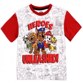 Chase Marshall Rubble Nick Jr Paw Patrol Heroes Unleashed Boys Shirt Space City Kids Clothing
