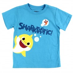 Pingfong Baby Shark Sharktastic Toddler Boys Shirt Space City Kids Clothing Store
