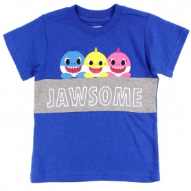 Pingfong Baby Shark Jawsome Toddler Boys Shirt Space City Kids Clothing Store