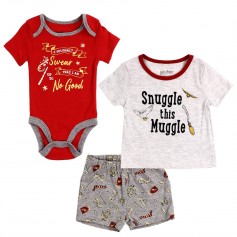 Harry Potter I Solemnly Swear That I Am Up to No Good Baby Boys Short Set Space City Kids Clothing Store