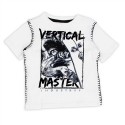Vertical Master Skateboard White Short Sleeve Shirt From Industry Nine