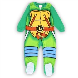 Nick Jr Teeage Mutant Ninja Turtles Turtle Shell Footed Sleeper TMNT Space City Kids Clothing Store
