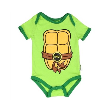 NEW Baby Boys TMNT Bodysuit 3-6 Months Creeper Outfit 1 Piece Ninja Turtles 