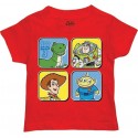 Disney Toy Story Woody Buzz Rex And Alein Red Toddler Graphic T Shirt Space City Kids Clothing Store