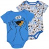 Sesame Street Cookie Monster Onesie Set | Sesame Street Baby Clothes