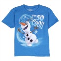 Disney Frozen I'm So Cool Blue Short Sleeve Graphic T Shirt Space City Kids Clothing Store