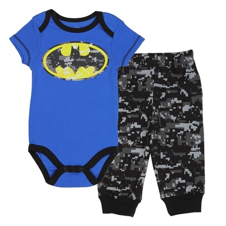 DC Comics Batman Camo Bat Signal With Matching Camo Pants Space City Kids Clothing Store