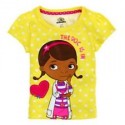 Disney Doc McStuffins The Doc Is In Yellow Toddler Girls Shirt Space City Kids Clothing