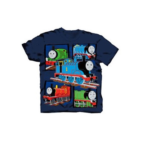 Thomas and Friends Graphic Tee With James, Percy and Thomas Space City Kids Clothing Store