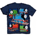 Thomas and Friends Graphic Tee With James, Percy and Thomas Space City Kids Clothing Store
