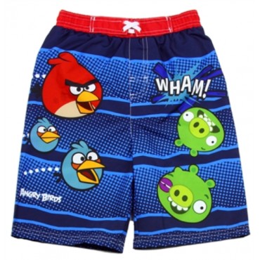 Toddler Angry Birds Blue Swim Shorts Tag Price $22.00