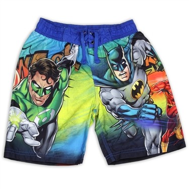 Boys Batman v Superman Swim Trunks Swim Shorts Size 5 new #709