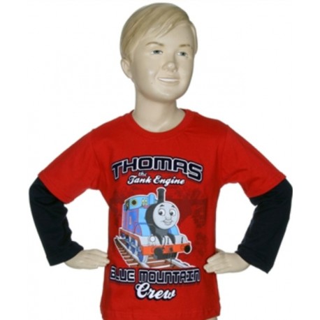 Blue Mountain Crew Thomas and Friends Long Sleeve Shirt Space City Kids Clothing Store