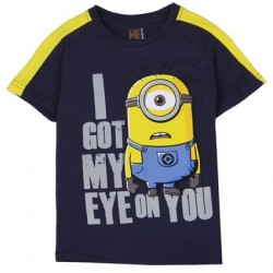 Despicable Me Minion I Got My Eye On You Navy Blue Toddler Shirt Space City Kids Clothing Store