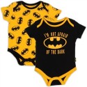 Batman I Am Not Afraid Of The Dark Baby Boys Onesie Set