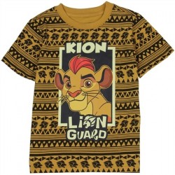 Disney Jr Lion Guard Kion Brown African Print Boys Toddler Shirt Space City Kids Clothing Store