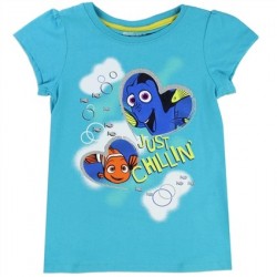 Disney Finding Dory Just Chillin Toddler Girls Shirt Space City Kids Clothing Store