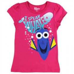 Disney Finding Dory I Speak Whale Toddler Girls Shirt
