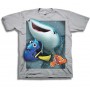 Disney Pixar Finding Dory Nemo Dory And Hank Grpahic T Shirt Space City Kids Clothing Store