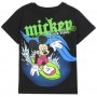 Disney Mickey Mouse Wave Rider Black Toddler T Shirt