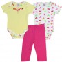 Little Beginnings Yellow And White Butterfly Onesies And Pink Pants Space City Kids Clothing Store