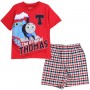 Thomas and Friends The Original Thomas Red Shirt With Red and White Plaid Shorts Space City Kids Clothing Store