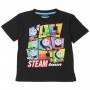 Thomas The Train Steam Team Black Toddler Boys Shirt