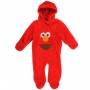 Sesame Street Elmo Red Infant Front Zippered Hooded Sherpa Pram Space City Kids Clothing Store