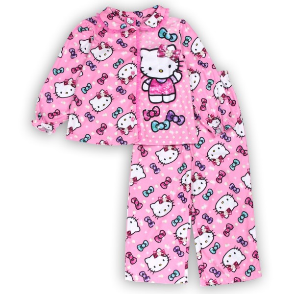 Hello Kitty Pink Toddler 2 Piece Pajama Set Space City Kids Clothing