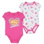 DC Comics Supergirl Baby Girls Onesie Set Space City Kids Clothing Store