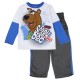 Scooby Doo White Long Sleeve Top And Grey Pants At Space City Kids Clothing Store