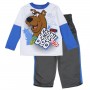 Scooby Doo White Long Sleeve Top And Grey Pants At Space City Kids Clothing Store