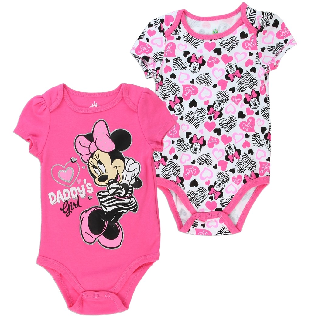 Brand New Baby Girl's Disney Minnie Mouse Clothing 4 To Choose From 