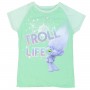 Dreamworks Trolls Mint Green Troll Life Short Sleeve Shirt Space City Kids Clothing Store