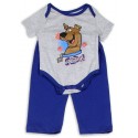 Scooby Doo Grey Onesie and Blue Pants For Baby and Infants Space City Kids Clothing Store